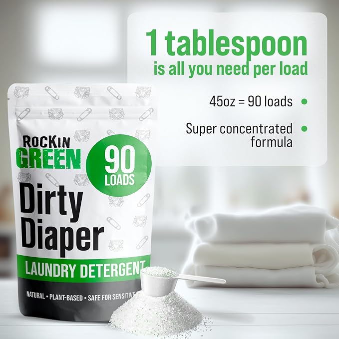 Rockin' Green Laundry Detergent, Plant based, All Natural Laundry Detergent - Image 6