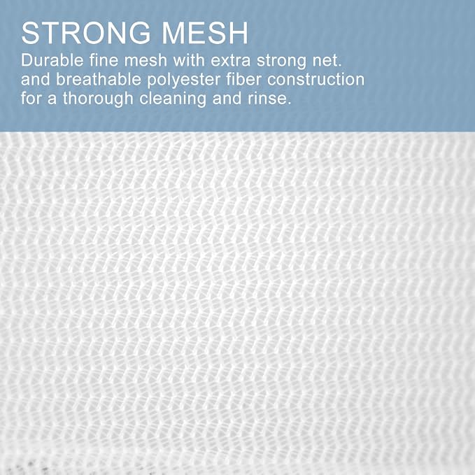 Muchfun 4Pcs Durable Fine Mesh Laundry Bags - Image 7