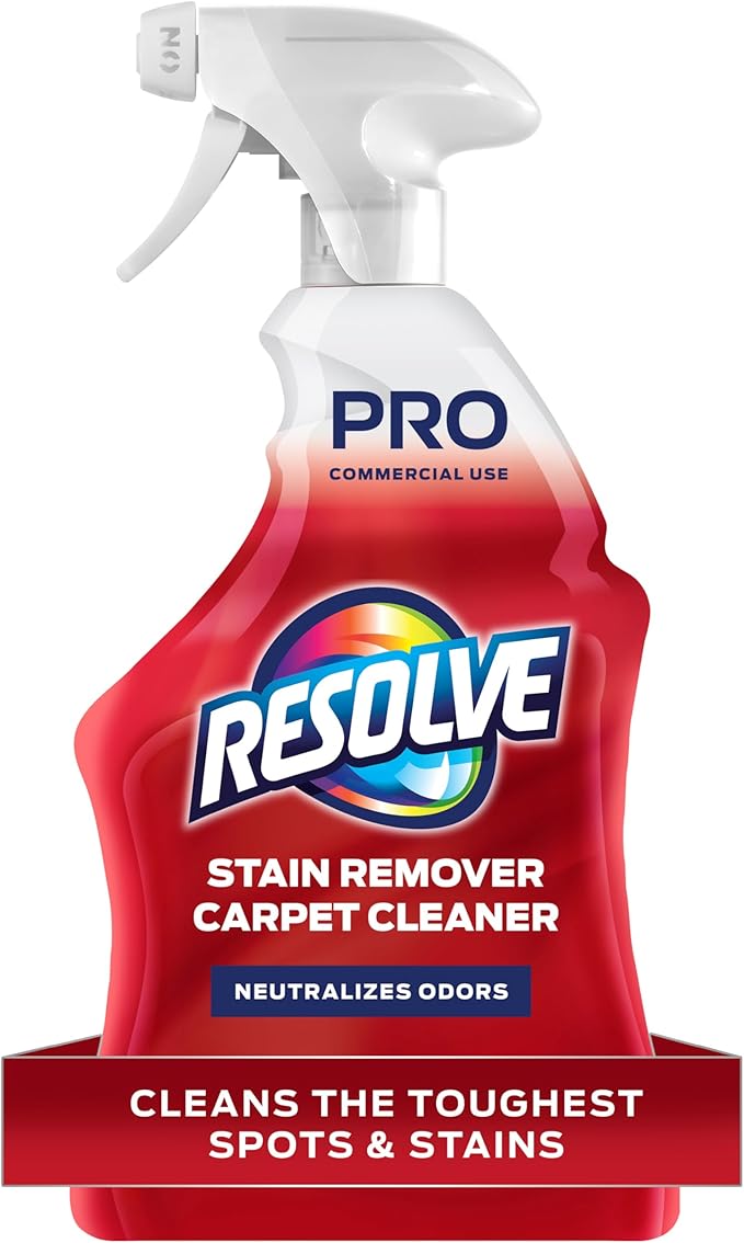 Resolve Professional Strength Spot and Stain Carpet Cleaner, Carpet Cleaner by Resolve