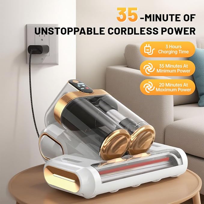 Bed Vacuum Cleaner, 16Kpa Mattress Vacuum Cleaner - Image 6