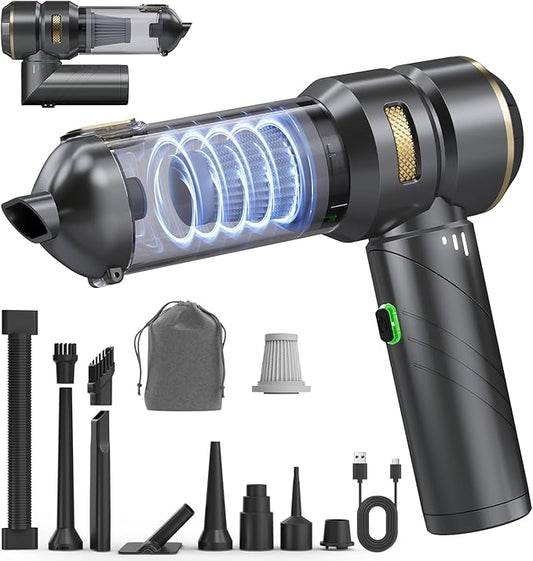 Car Vacuum Portable Cordless, Foldable Handheld Vacuum by Unknown