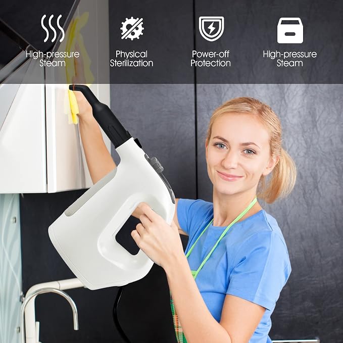 COSTWAY Handheld MultiPurpose Steam Cleaner - Image 5