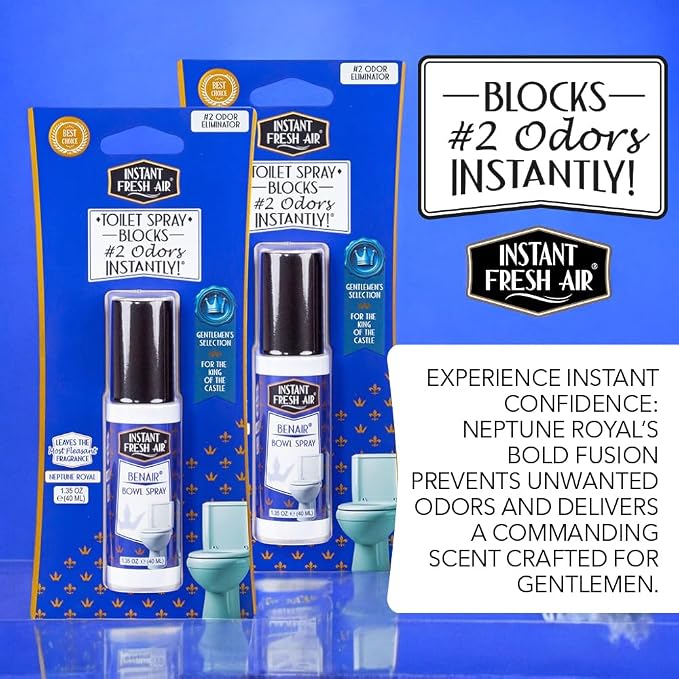 2-Pack: Superior Toilet Spray for Men - Image 3