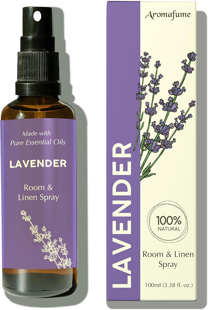 Lavender Room, Linen & Pillow Spray by Aromafume | 100ml/3.38 fl oz | by Aromafume