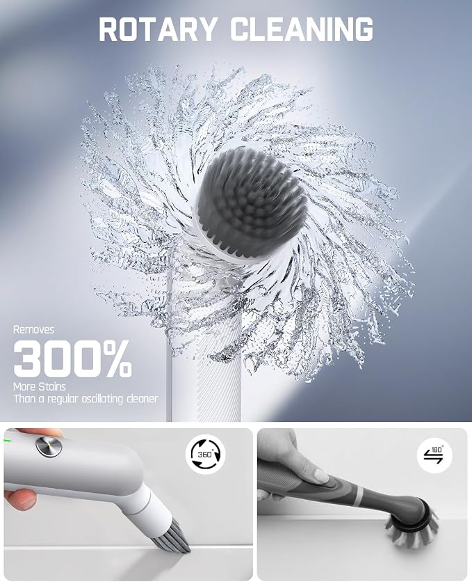 Fanttik G9 Nano Cordless Spin Scrubber - Image 3