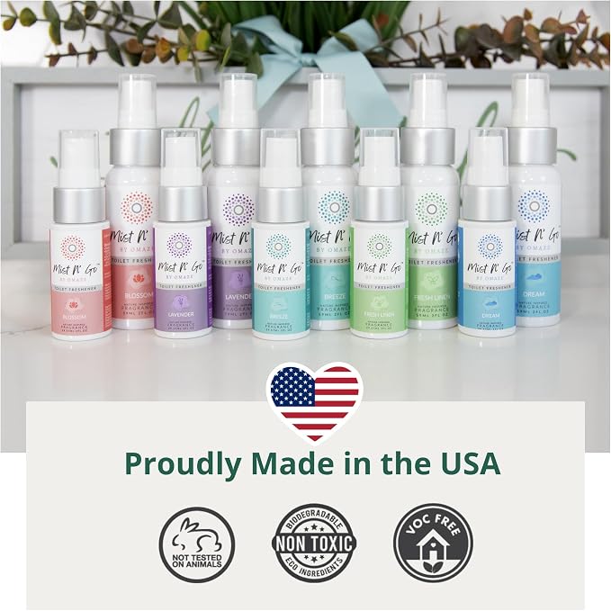 Mist N’ Go by Omaze Travel Bathroom Spray - Image 6