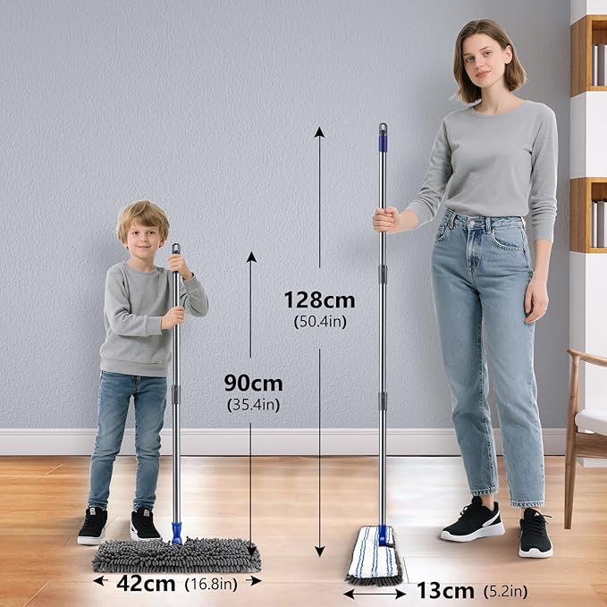 Masthome Microfiber Mops for Floor Cleaning, Dust Mop - Image 9