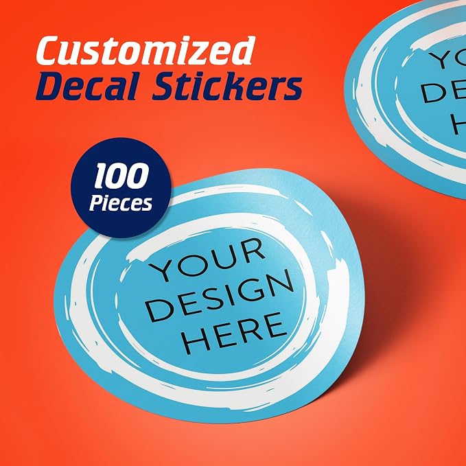 100 Custom Vinyl Stickers - Image 2