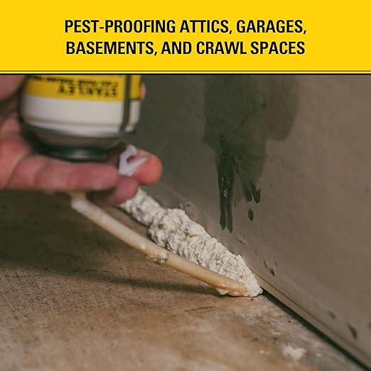 Stanley F993 Expanding Foam Sealant Spray – Gaps & Cracks Filler, PestBlocker - Image 3
