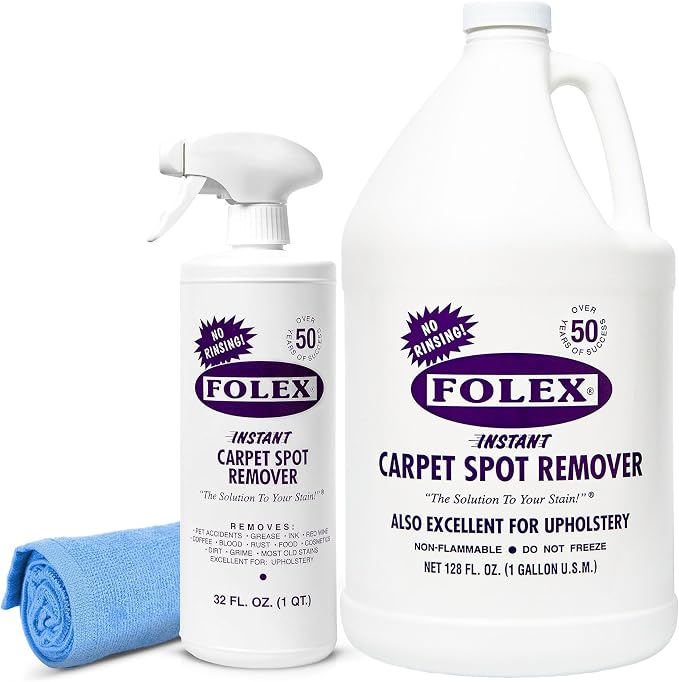FOLEX 32 oz Instant Carpet Spot Remover Carpet Cleaner by FOLEX