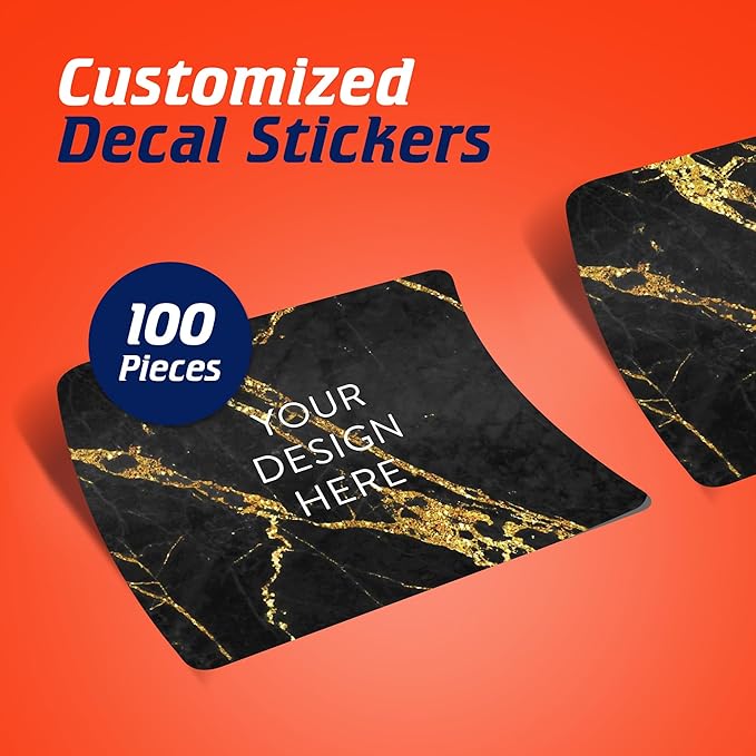 100 Custom Vinyl Stickers - Image 2