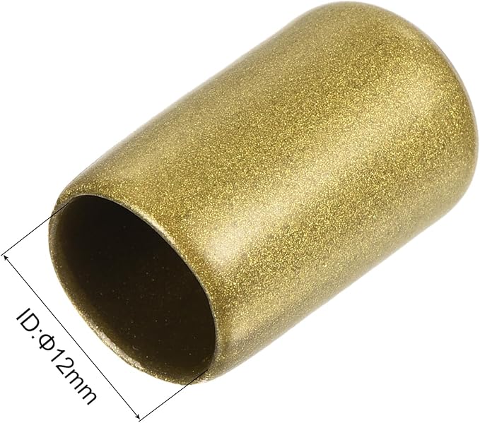 uxcell 20pcs Rubber End Caps 1/2" ID Vinyl Round Tube Bolt Cap Cover Thread - Image 3