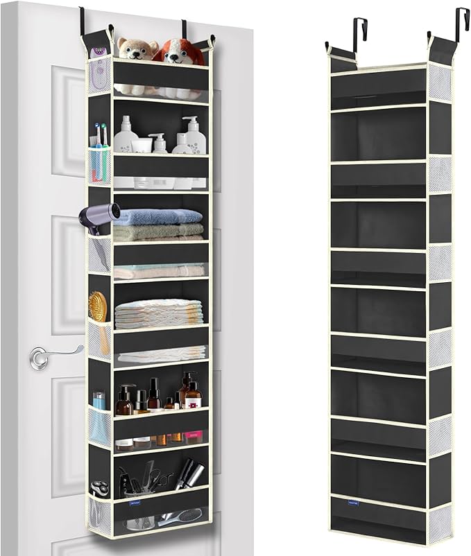 Over The Door Hanging Organizer 6-Shelves and 12 Side Pockets, Over The Door by ROOMTALK
