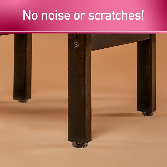 Nail-on, Heavy Duty Felt Pads for Wood Furniture and Hard Surfaces Value Pack - Image 2