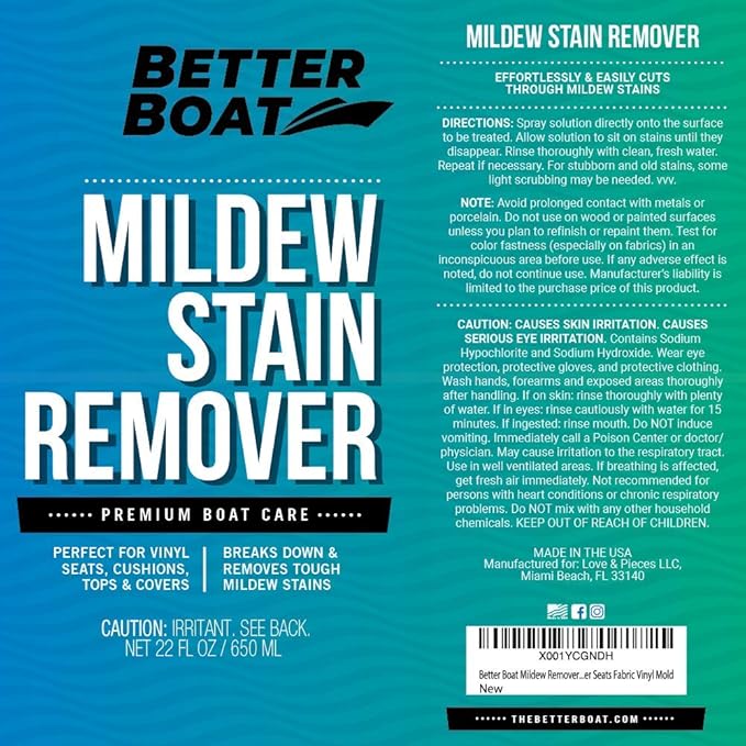 Stain Remover Cleaner, 22 Fl Oz, - Image 7