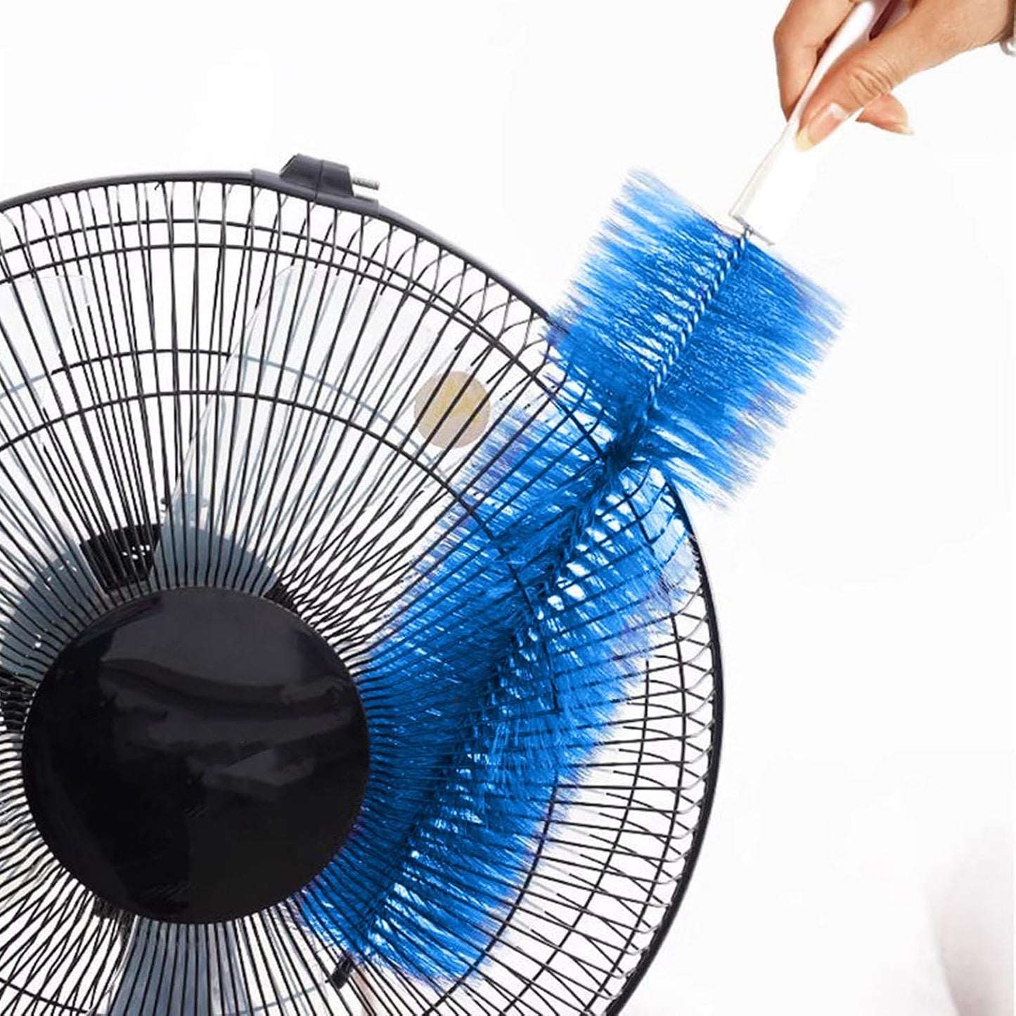Fan Cleaner Brush，Fan Brush Cobweb Duster Microfiber Duster Ideal for Ceiling Duster, Household Duster Curtains，Fan Cleaner for Box Fan（2PCS）