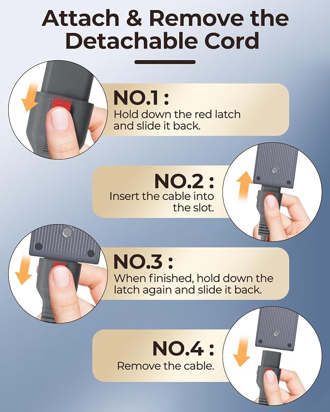 1200W Travel Steamer for Clothes Portable Mini, Dual Voltage, Small Foldable - Image 9