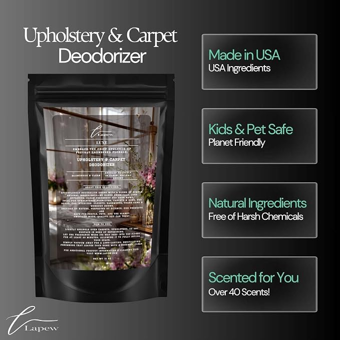 Luxe Carpet Freshener Powder: Powerful Odor Eliminator - Image 6