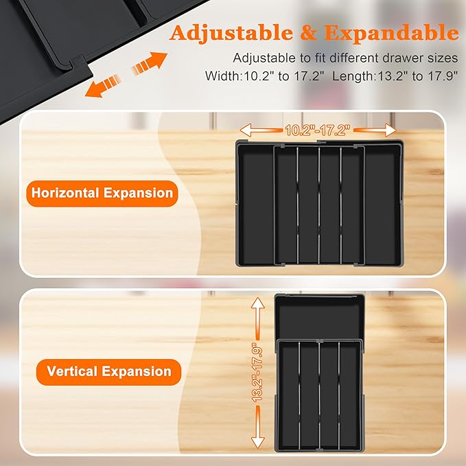 Expandable Large Silverware Organizer - Image 2