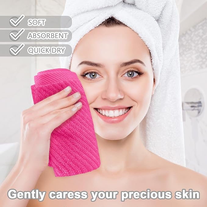 VOOVA & MOVAS Pink Washcloths - Image 4