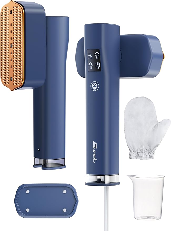 Steamer for Clothes, Sundu Portable 2-in-1 Steamer & Iron, 15s Heat-up by Sundu