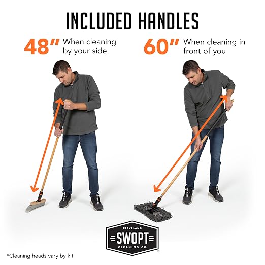 SWOPT 7-Piece Ultimate Indoor Kit — Includes 48” and 60” Wooden Handles - Image 8