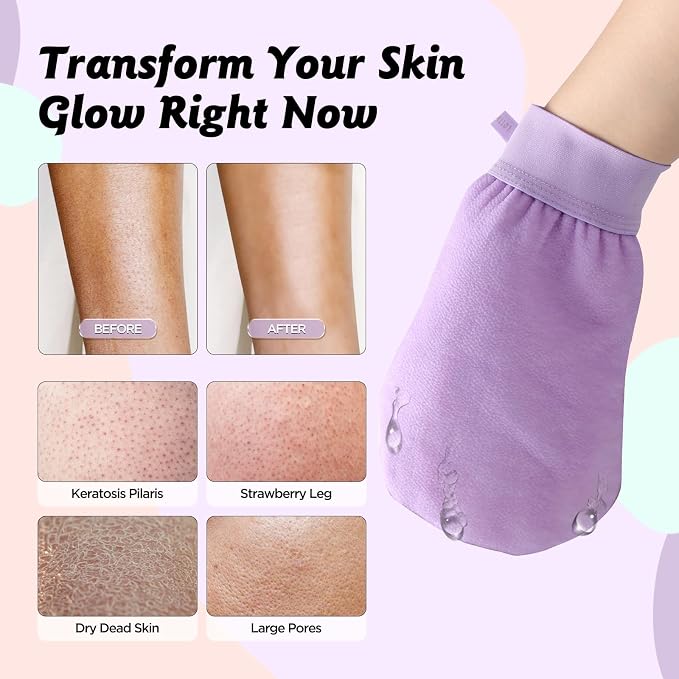 LOTTA Dual-Sided Exfoliating Gloves - Image 5