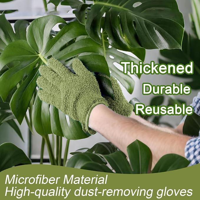 Microfiber Gloves For Plant Dusting - Image 4