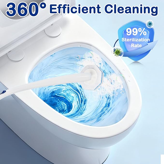80 Count Disposable Toilet Wand Refills - Image 6