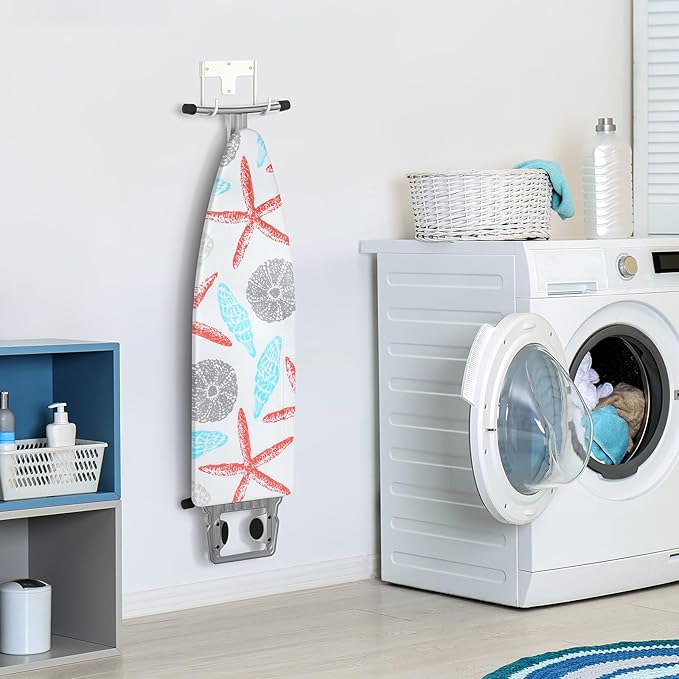 ORLESS Ironing Board Holder Wall Mount, Ironing Board Hanger, Ironing Board - Image 7