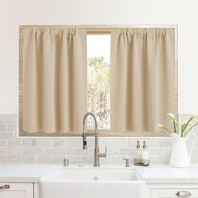 RYB HOME RV Camper Door Window Curtains -Blackout Privacy Curtains & Drapes by RYBHOME