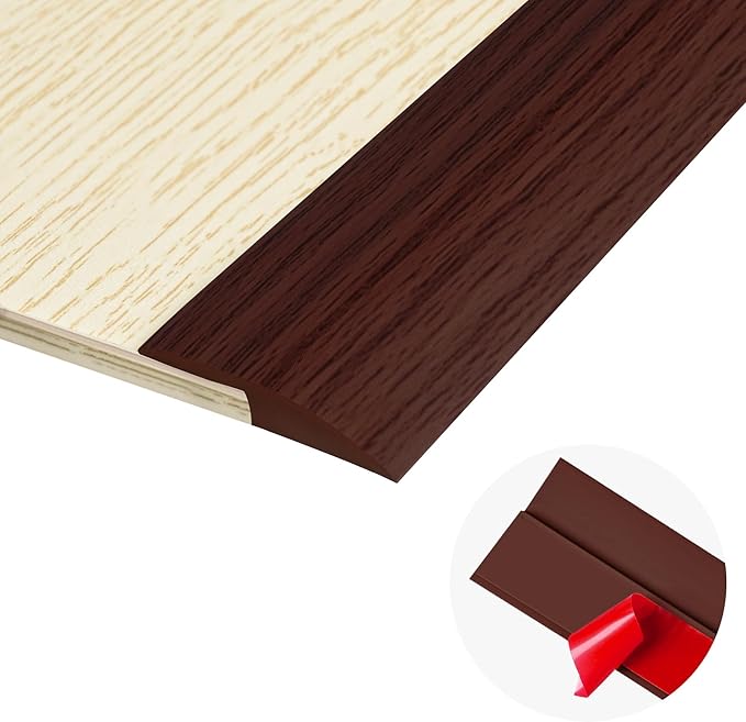 3.3Ft Carpet Floor Transition Strip, Self Adhesive Floor Edging Trim Strip by MYFAMIREA