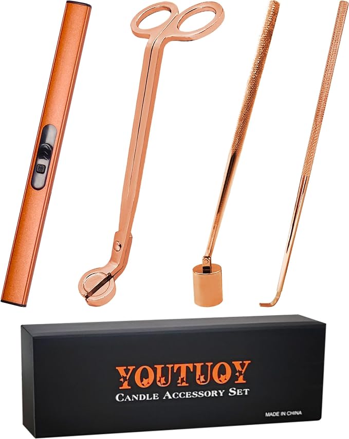 4 in1 Candle Accessory Set by YOUTUOY