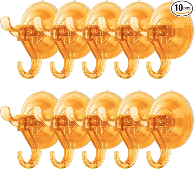Antimbee Suction Cup Hooks, 10 Pack Wreath Hangers by Antimbee