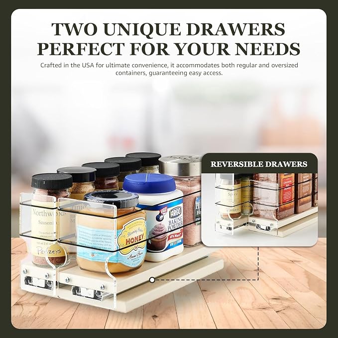 Vertical Spice Combo Spice Rack Drawer - Image 8