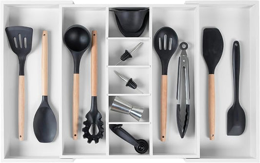 KitchenEdge Adjustable Kitchen Drawer Organizer by KitchenEdge