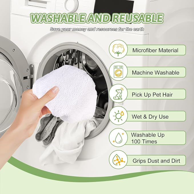 10Pack Microfiber Cloths for Handheld Steam Cleaner Compatible - Image 5