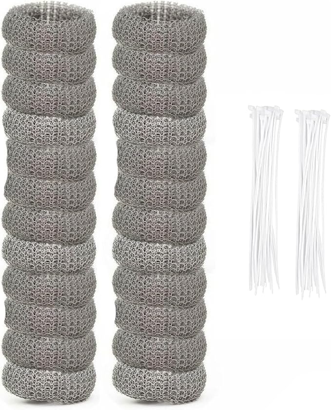Stainless Steel Lint Traps for Washing Machine Drain Hose – Mesh Filter by Unknown