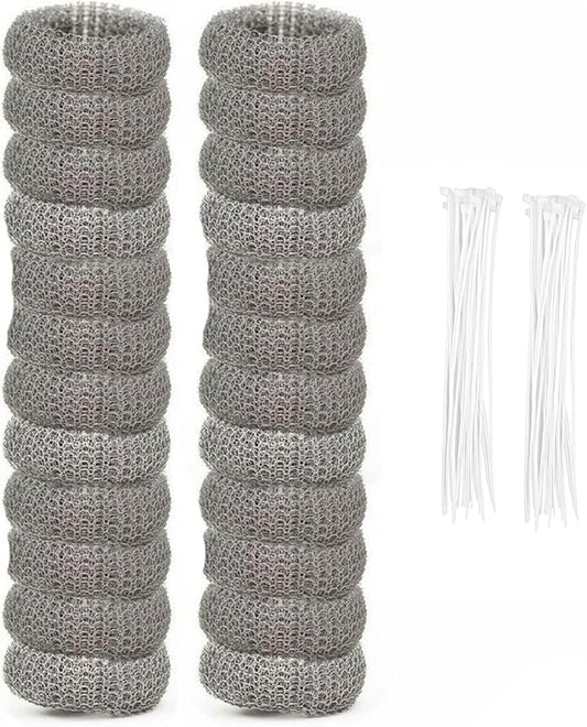 Stainless Steel Lint Traps for Washing Machine Drain Hose – Mesh Filter by Unknown