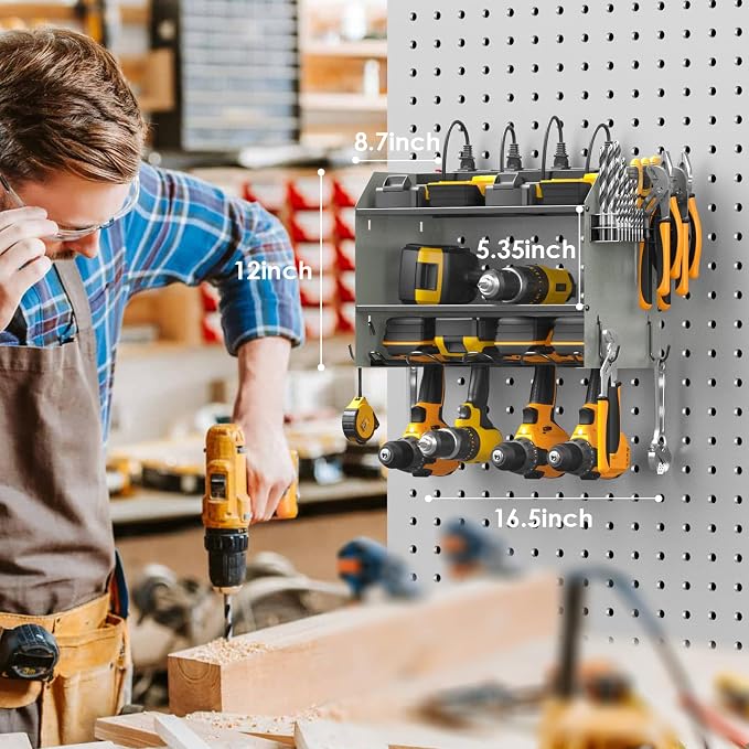 CCCEI Set Power Tool Organizer Wall Mount - Image 5