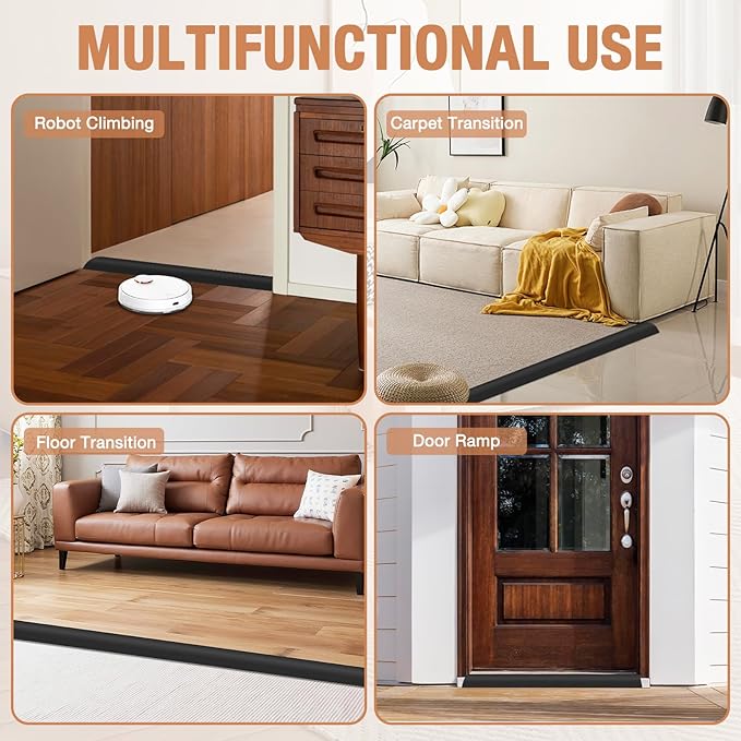Floor Transition Strip Self Adhesive Vinyl Door Threshold - Image 6