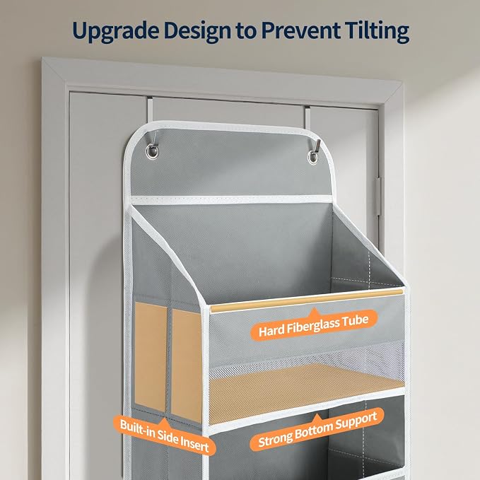 Yecaye Over The Door Organizer, Heavy Duty Hanging Organizers and Storage - Image 2