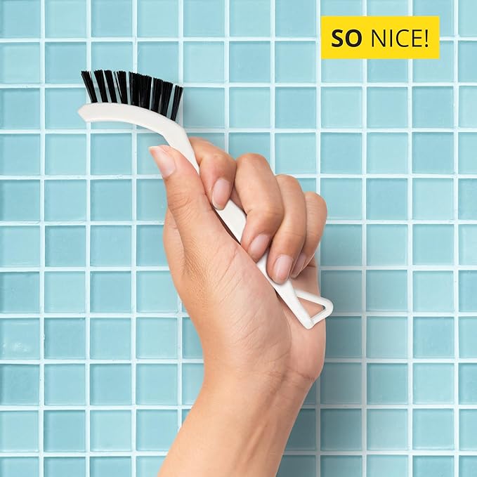 6-Pack Grout Cleaner Brush Scrub Set - Image 6