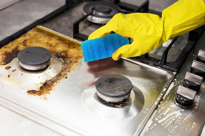Used by Humans™ High-Performance Dish Sponge Set – Scratch-Free Scrubber - Image 3