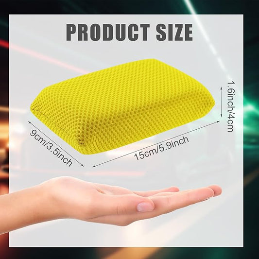 4 PCS Bug Scrubber Sponge Car, Bug Remover Wash Sponge，Car Cleaning Sponge - Image 2