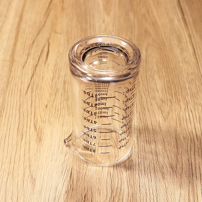 Ackers 4 Oz Glass Measuring Cup, Borosilicate Shot Glass - Image 7