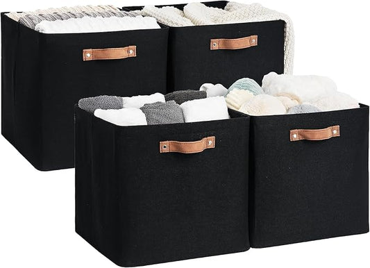 StorageWorks 13x13 Inches Storage Cube, Fabric Storage Bins by StorageWorks