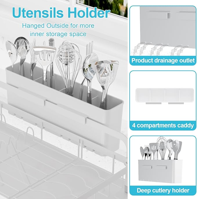 Dish Drying Rack for Kitchen Counter - Image 5