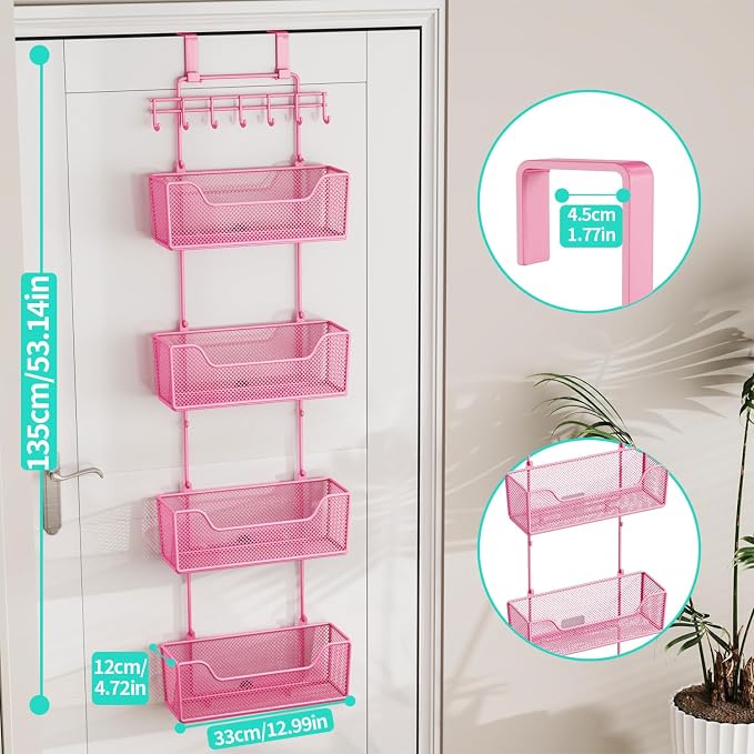 HapiRm Over Door Organizer Storage - Image 3