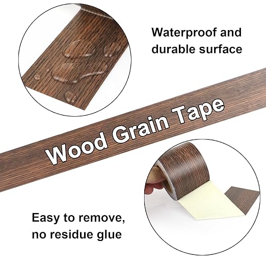 BOMEI PACK Wood Grain Repair Tape, Self Adhesive Repair Patch - Image 4